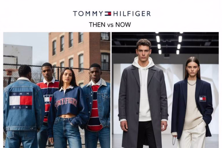 Tommy Hilfiger Then vs Now: The Evolution of an Icon
