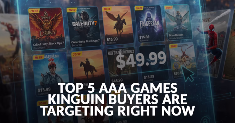 TOP 5 AAA GAMES ON KINGUIN